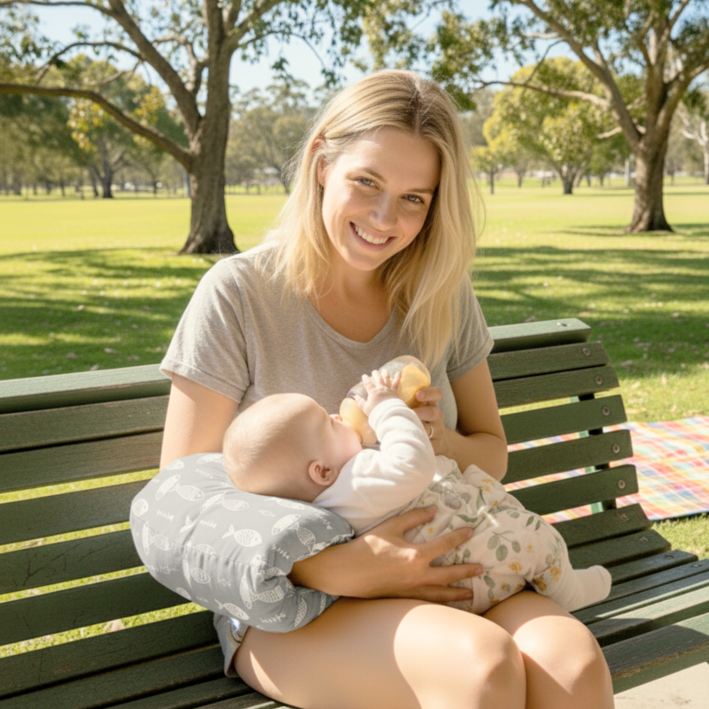 Feedie™ Nursing Pillow – Calm Collection
