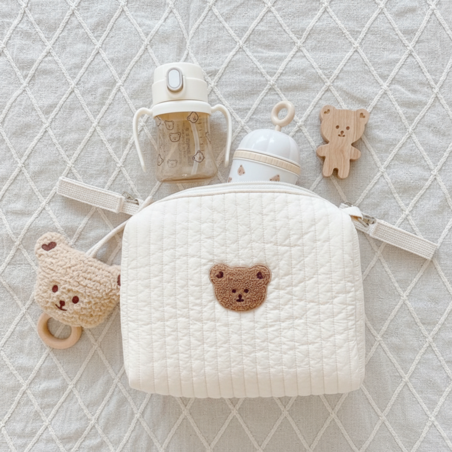 BearHug™ Quilted Pram Caddy