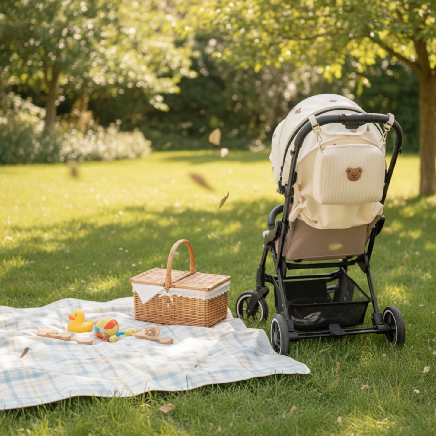 BearHug™ Quilted Pram Caddy